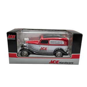 SpecCast Die Cast Ace Hardware 1934 Ford Sedan Delivery #14003 Red& White